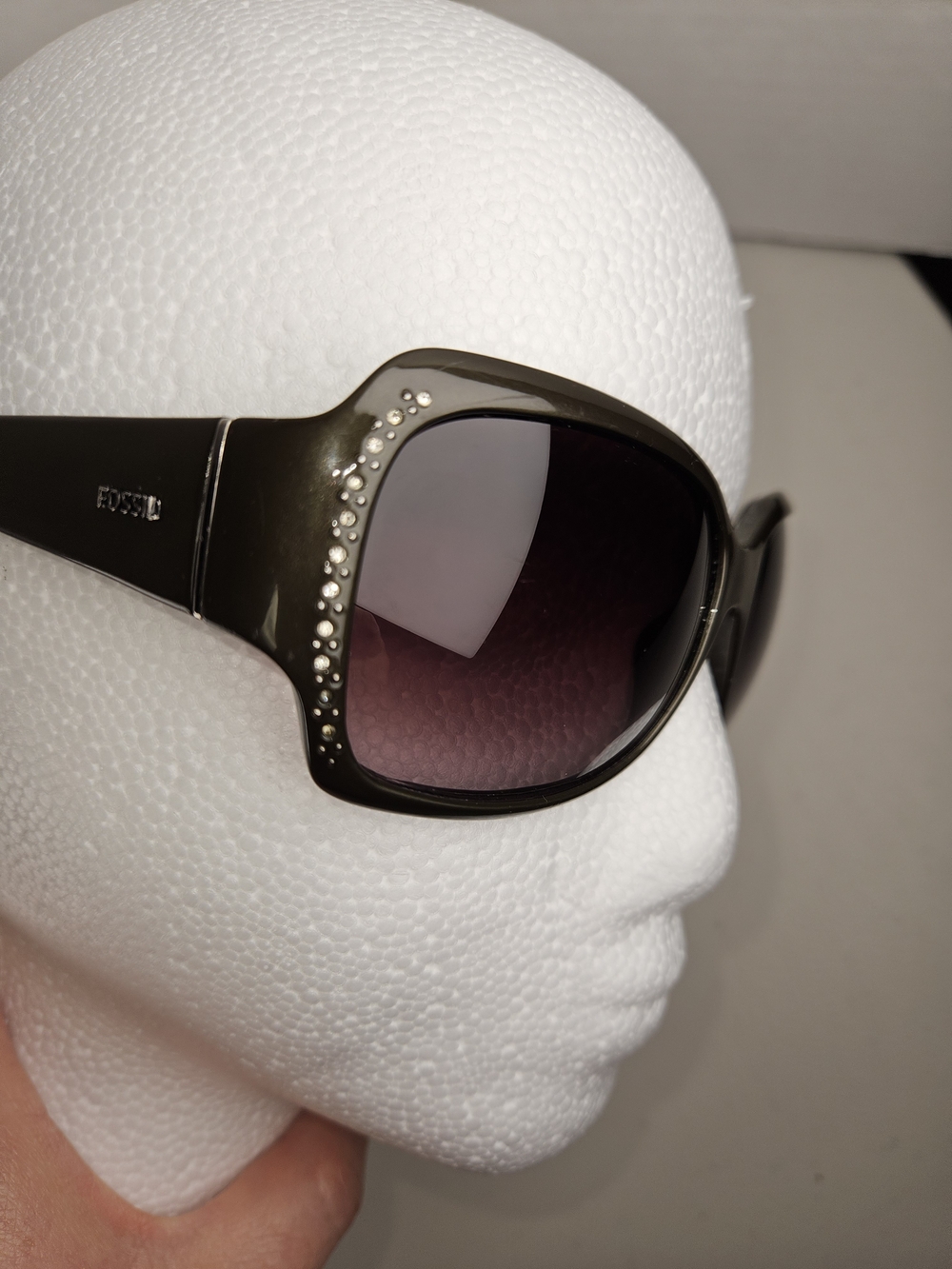 Fossil Women's Olive Green Lore 3ST PS 4076 Sunglasses Oversized - Picture 8 of 16
